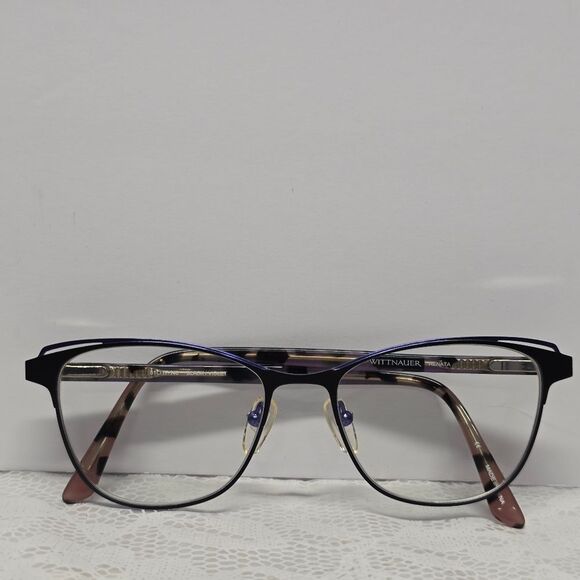 Wittnauer Renata 51-17-140 Black Violet Full Rim Eyeglasses Frame